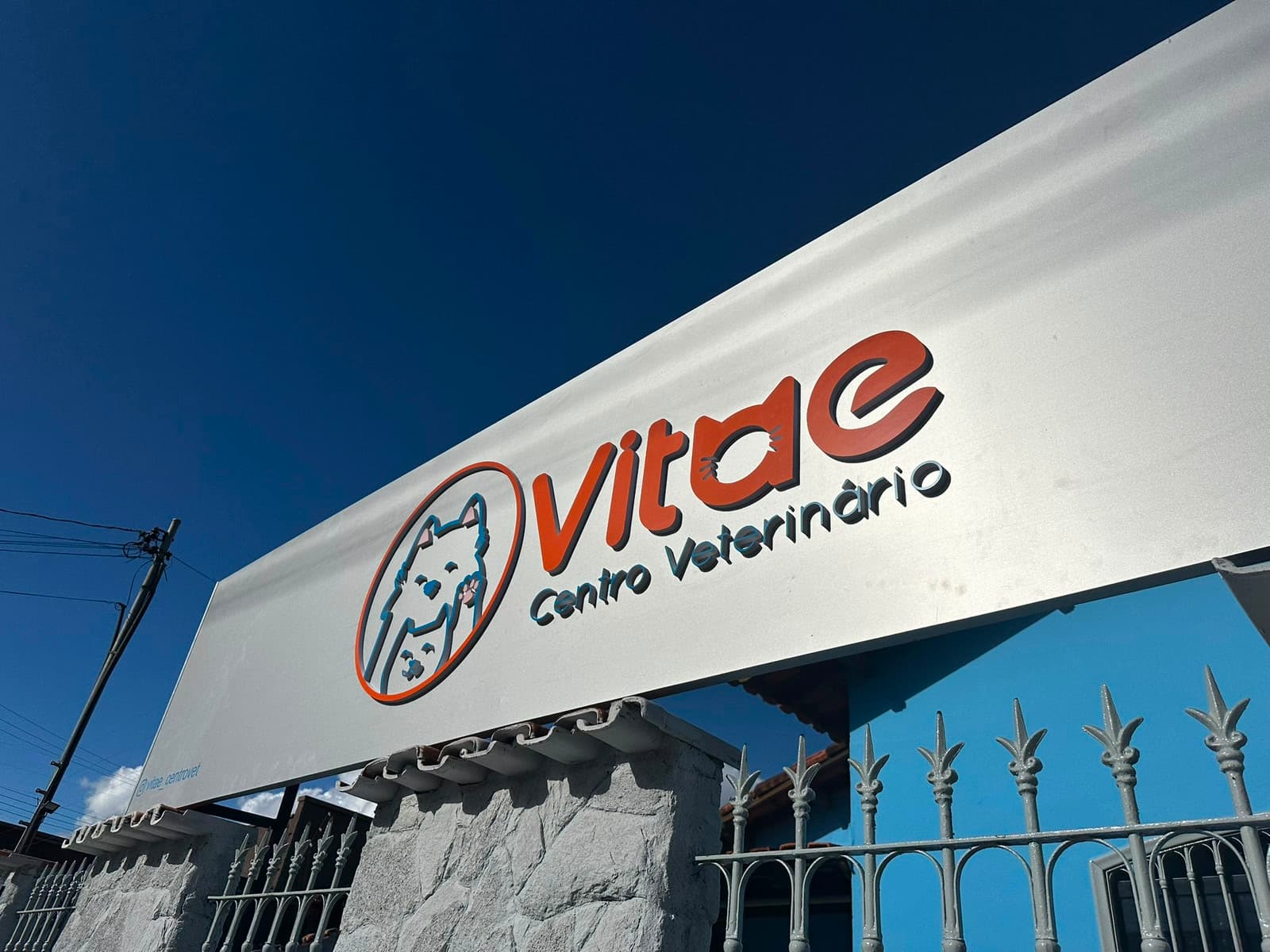 Fachada Vitae Centro Veterinário